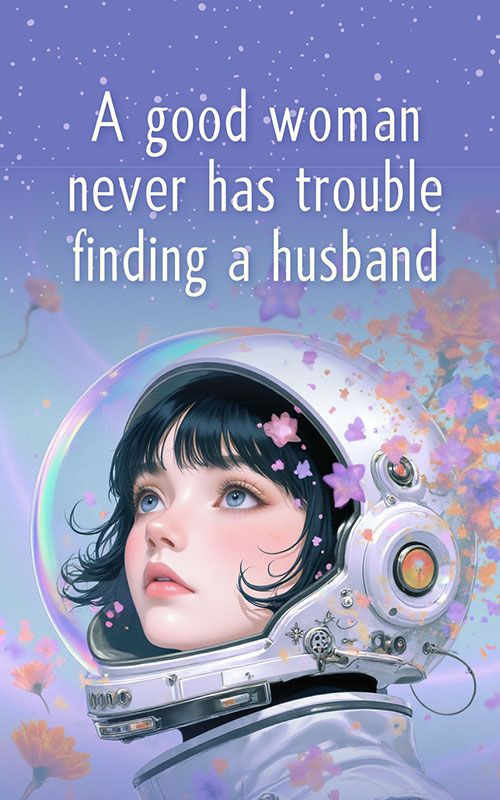 A good woman never has trouble finding a husband
